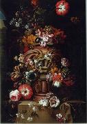 Floral, beautiful classical still life of flowers.126 unknow artist